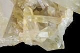 Wide Quartz Crystal Cluster - Brazil #136155-2